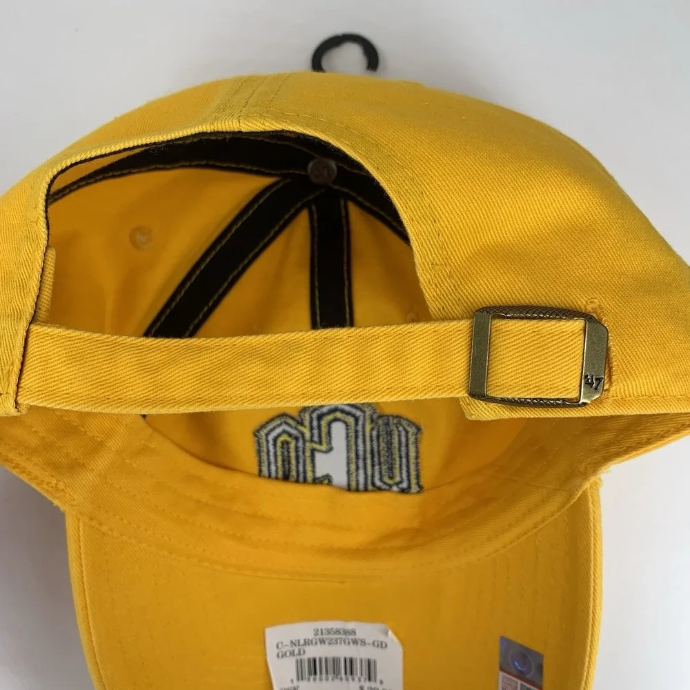 UCO Hat University Central Oklahoma '47 Gold Adjustable Strap Baseball Cap NEW